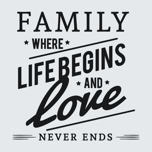 Paint by number - Familie