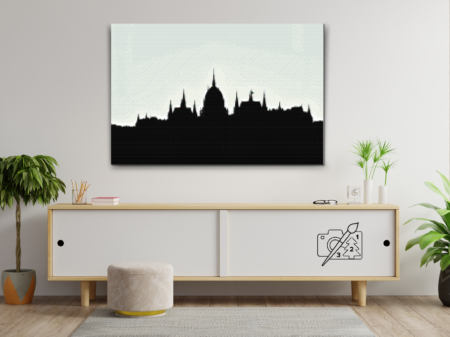 Diamond Paint - Prag, byen med 100 spir.