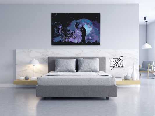 Paint by number - Kærlighedspar