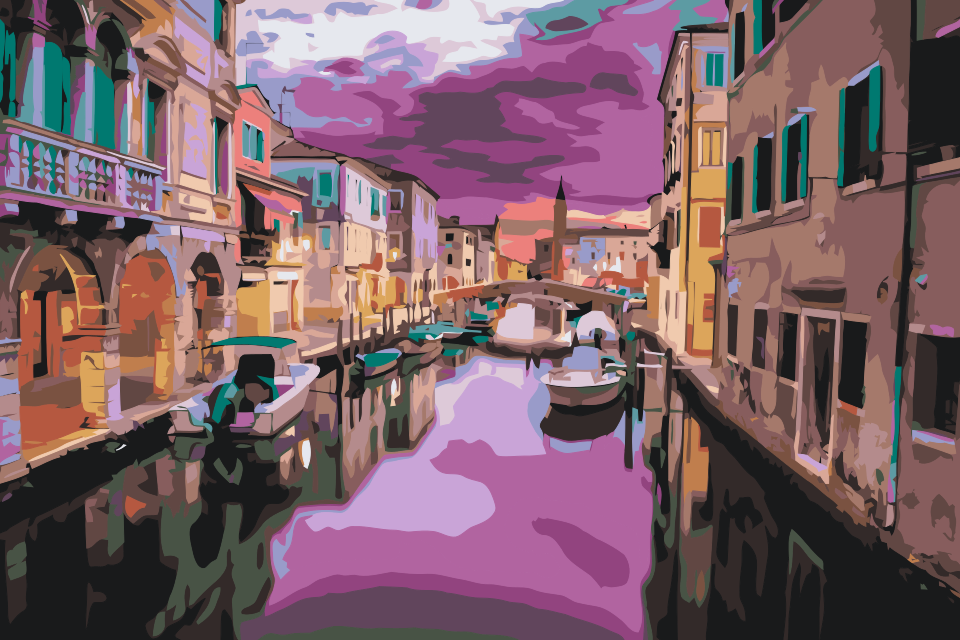 Paint by number - Venedig-krydstogtet