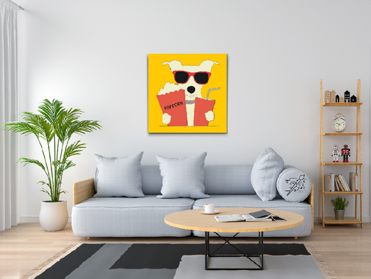Paint by number - Popcorn Dog