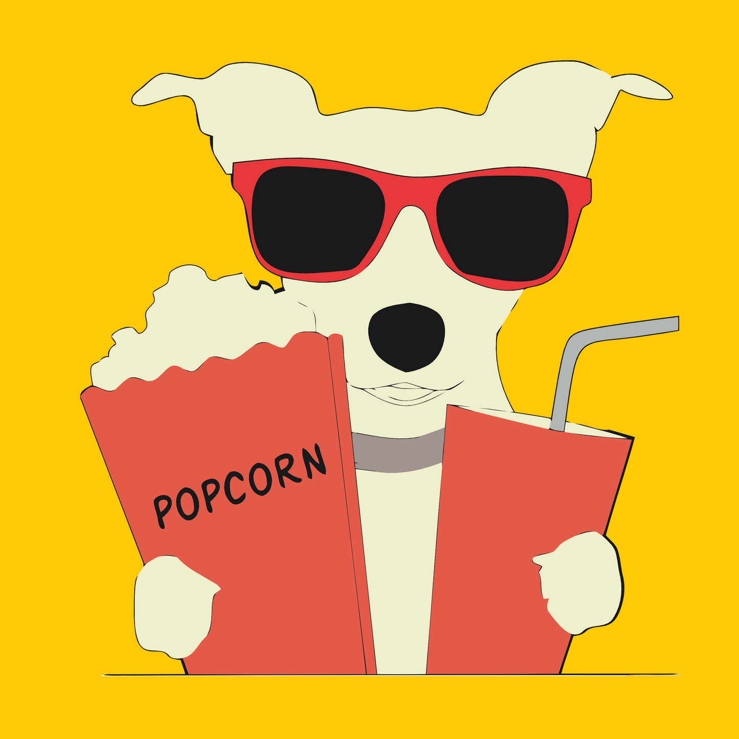 Paint by number - Popcorn Dog