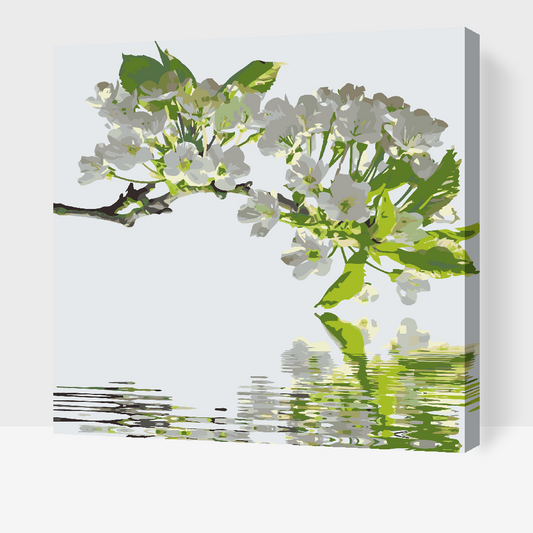 Paint by number - Kirsebærgren