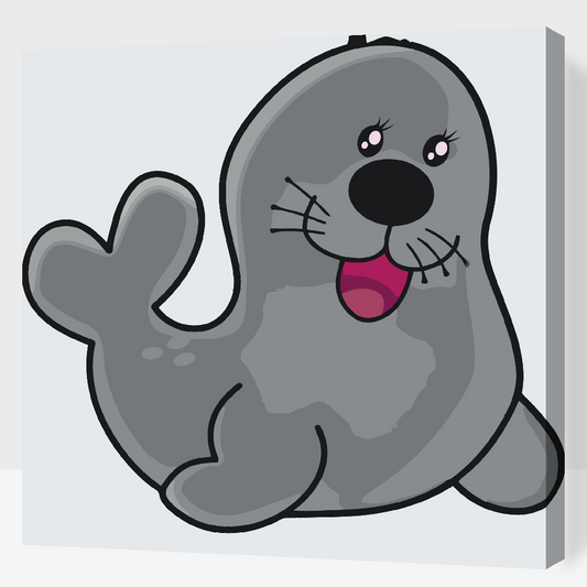 Paint by number - Glad Seal