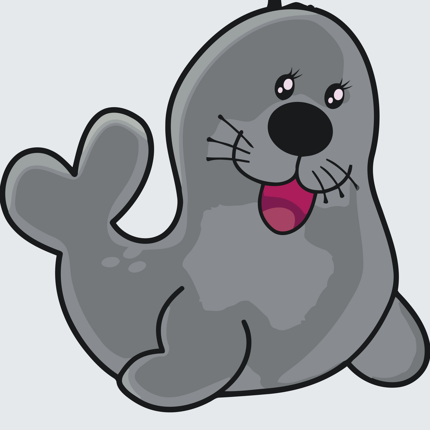 Paint by number - Glad Seal