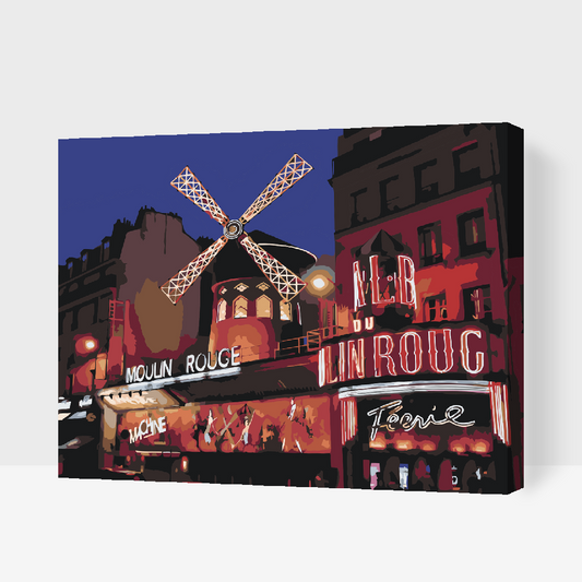 Paint by number - Moulin Rouge
