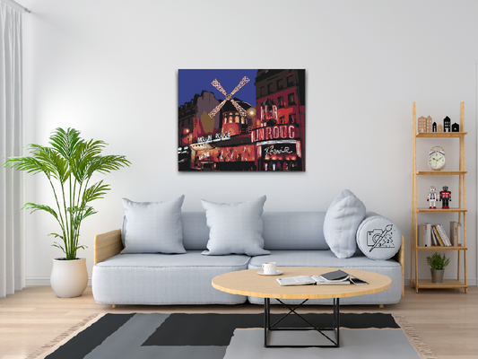 Paint by number - Moulin Rouge