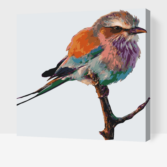 Paint by number - Fugl