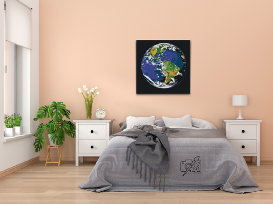 Paint by number - Planeten Jorden