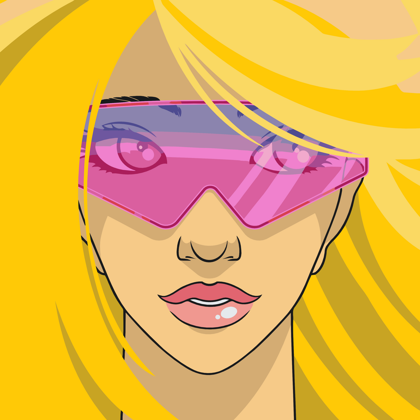Paint by number - Charmerende blondine