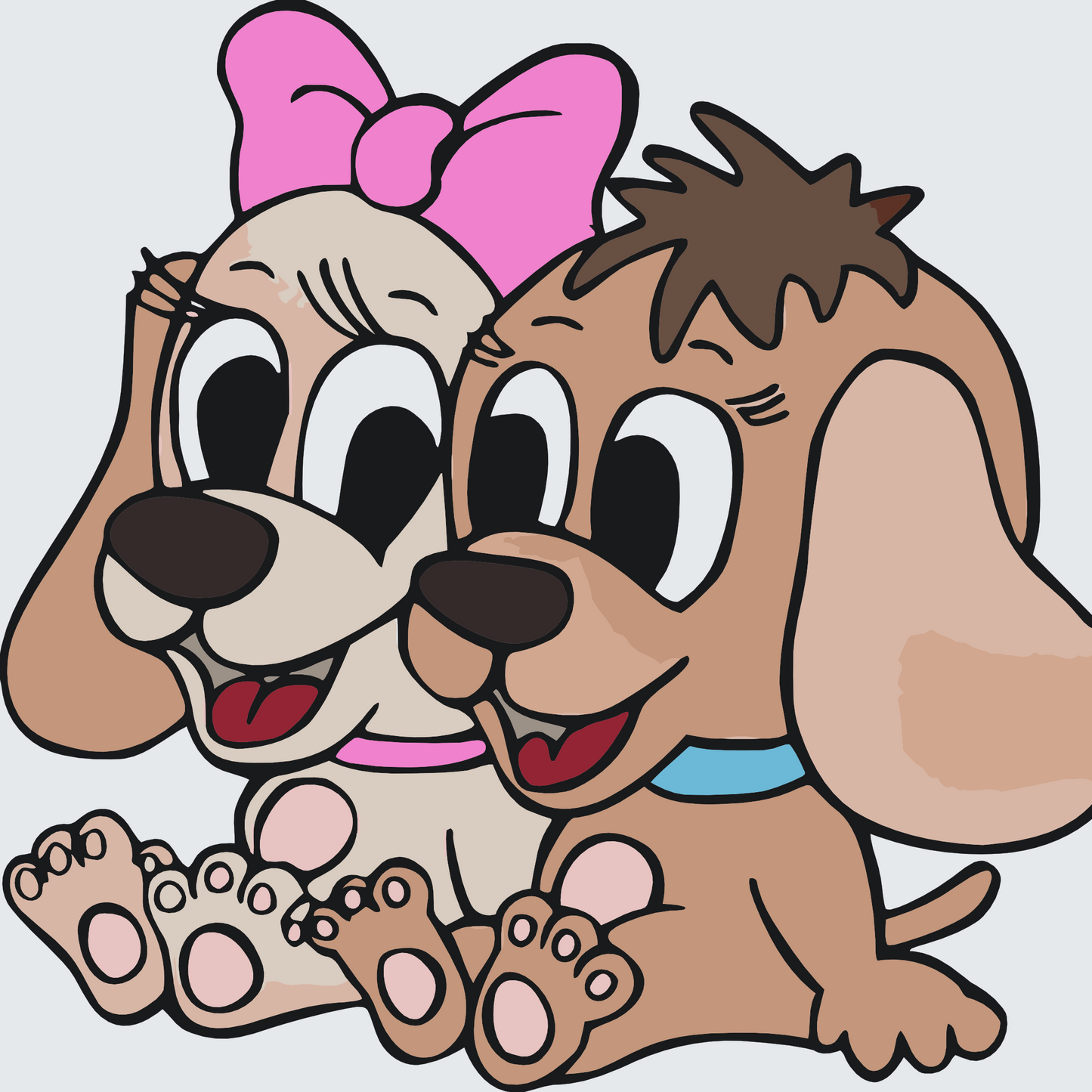 Paint by number - Dog Joy
