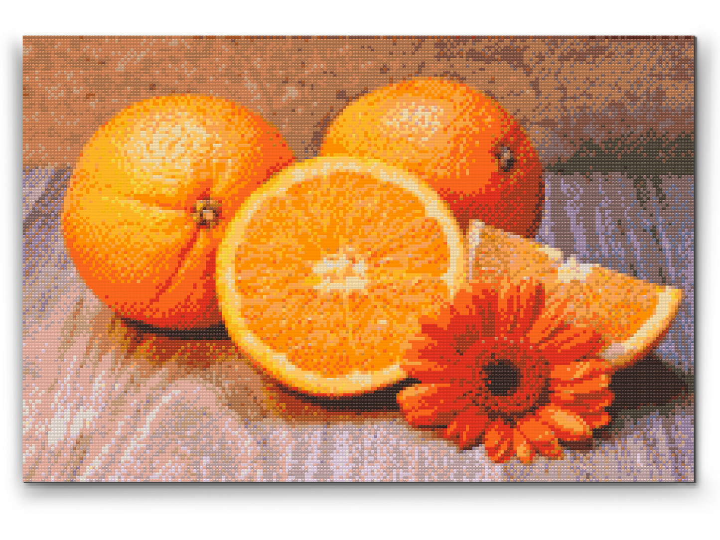 Diamond Paint - Citrusfrugter, appelsin