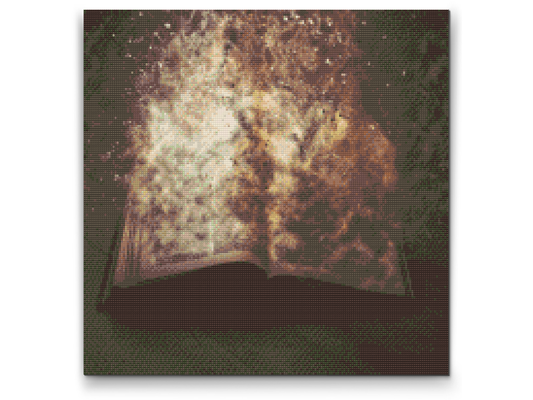 Diamond Paint - Burning Book