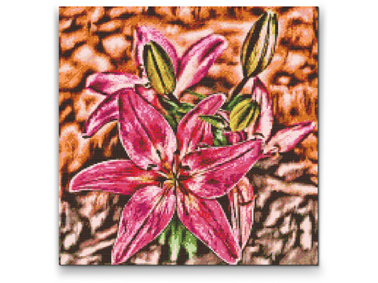 Diamond Paint - Liljeblomst