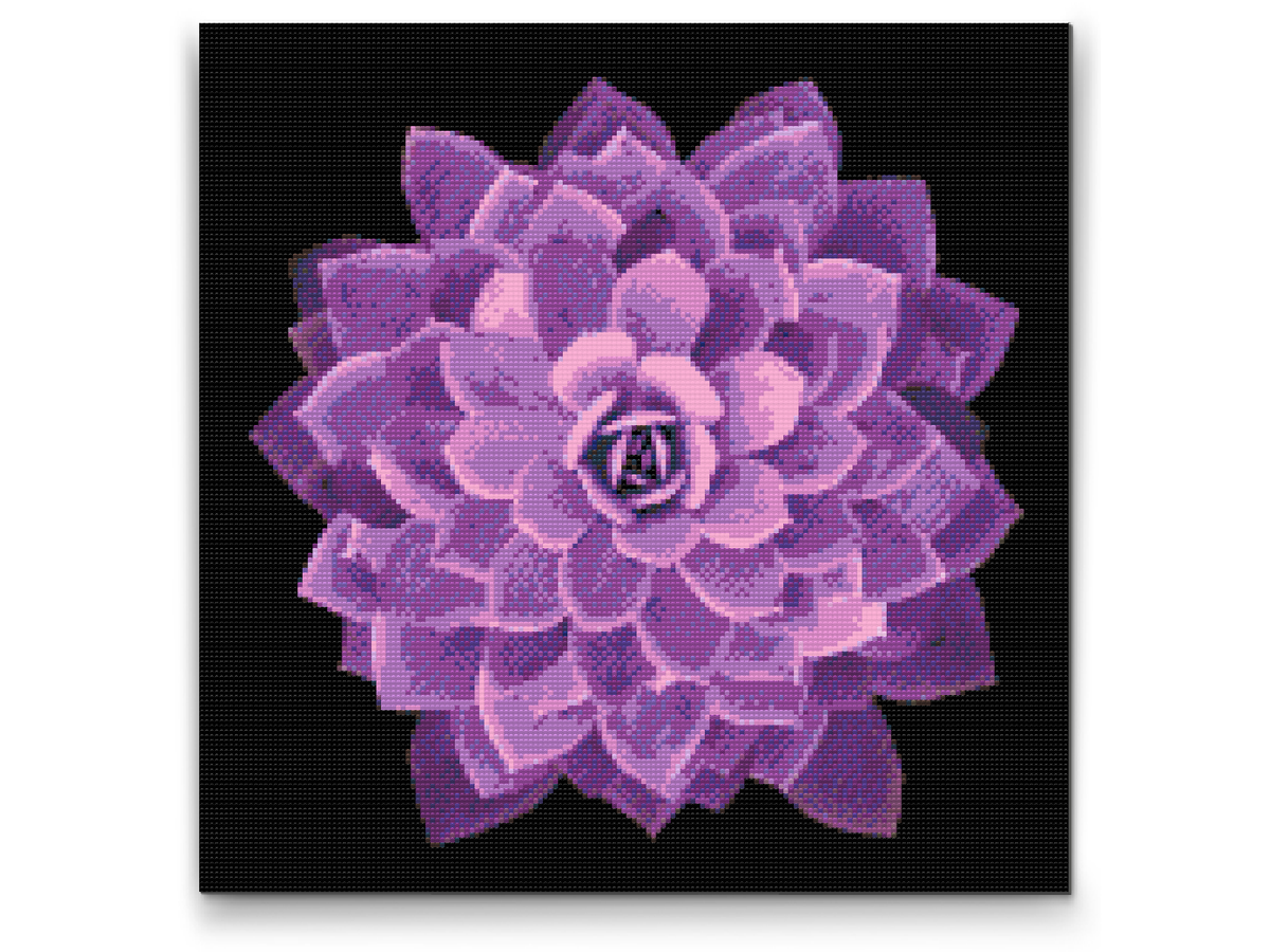 Diamond Paint - Lilla Mandala