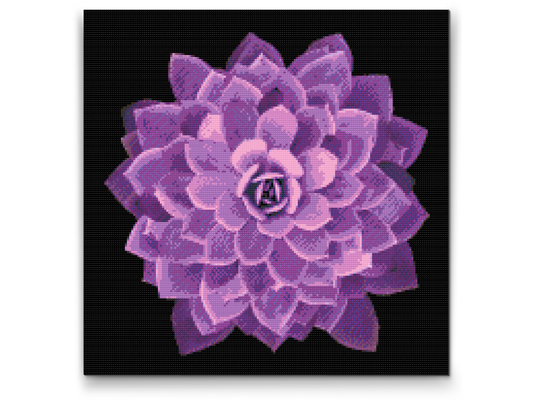 Diamond Paint - Lilla Mandala