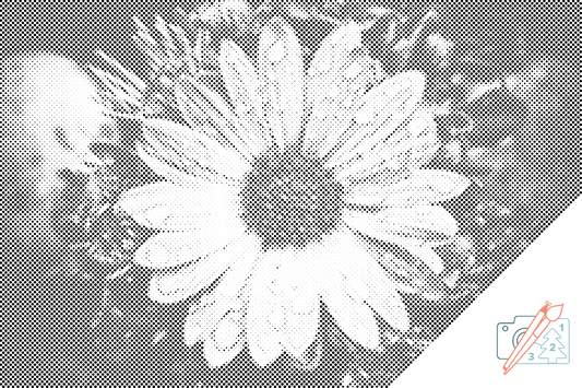 Dotting - Dråber på blomst