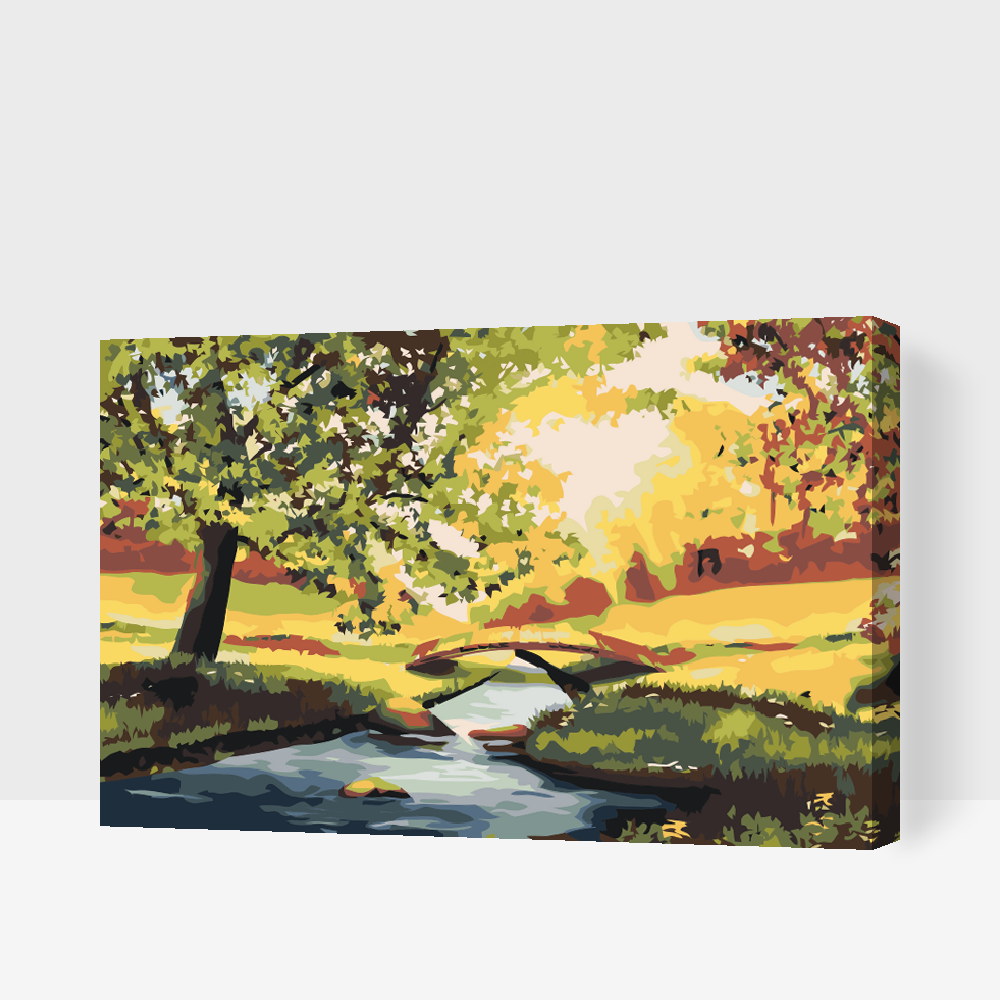 Paint by number - Romantisk Have