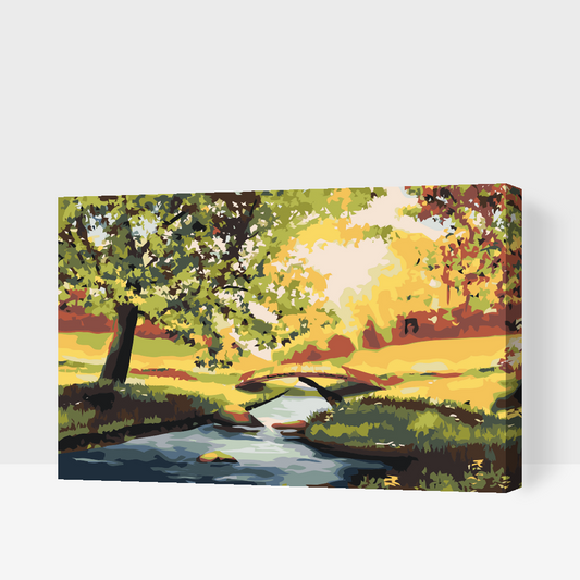 Paint by number - Romantisk Have