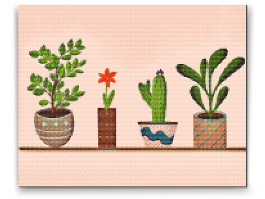 Diamond Paint - Rumblomster