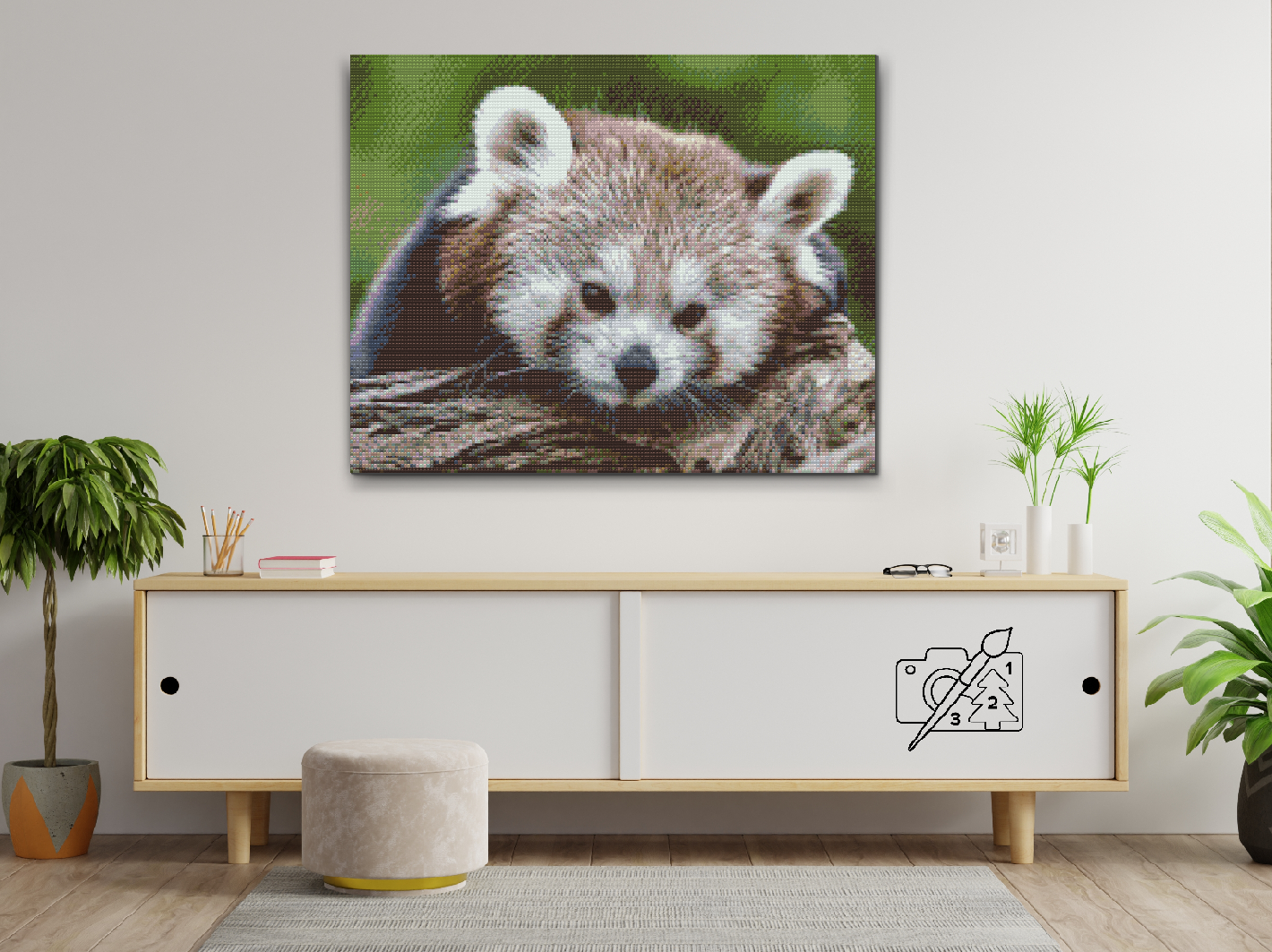 Diamond Paint - Red Panda