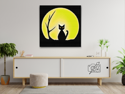 Diamond Paint - Sort Kat 2