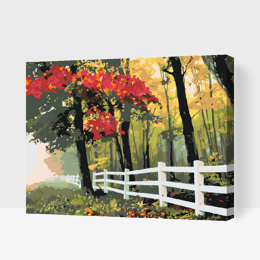 Paint by number - Efterårsmorgen