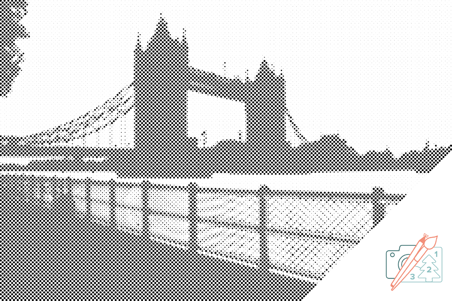 Dotting - London Bridge ved solnedgang