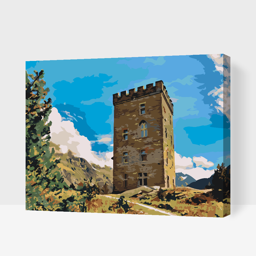 Paint by number - Ruin