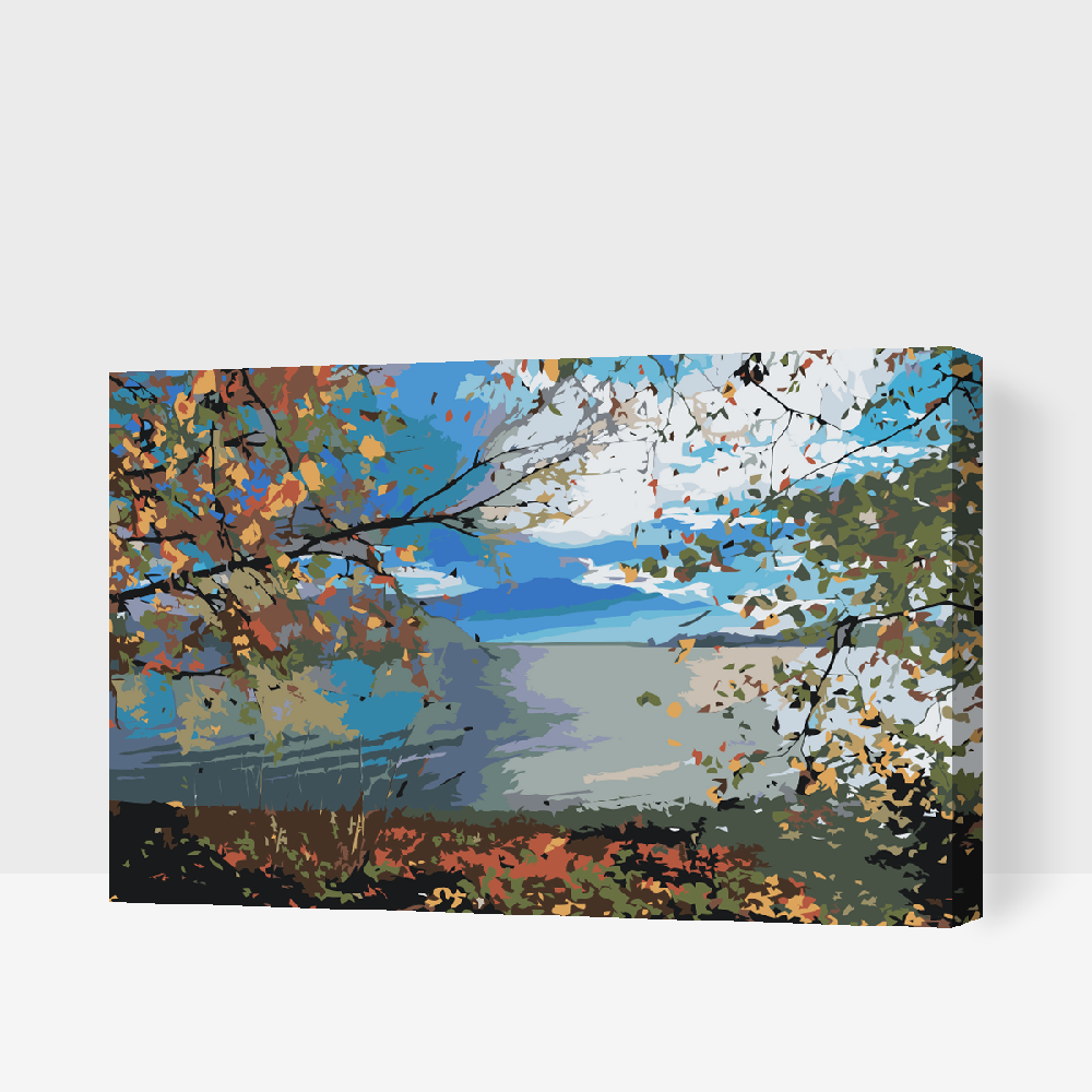 Paint by number - Chiemsee-søen
