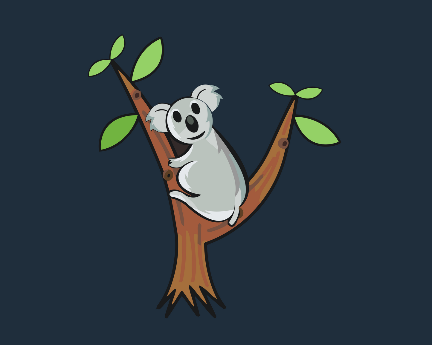 Paint by number - Koala på træet