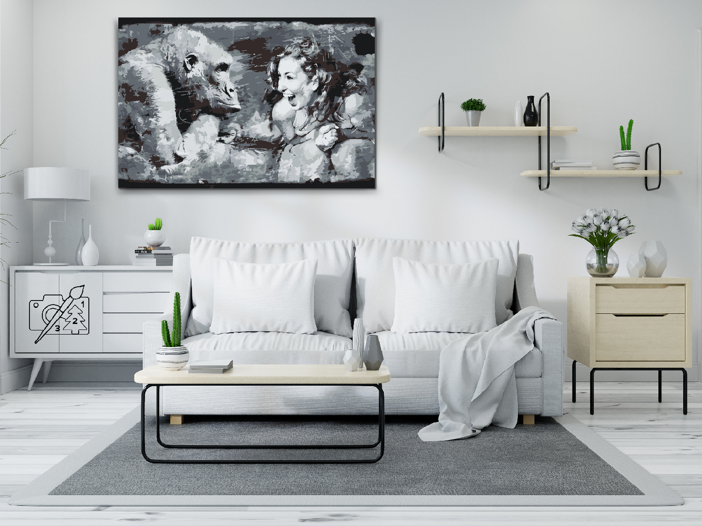 Paint by number - Godt humør