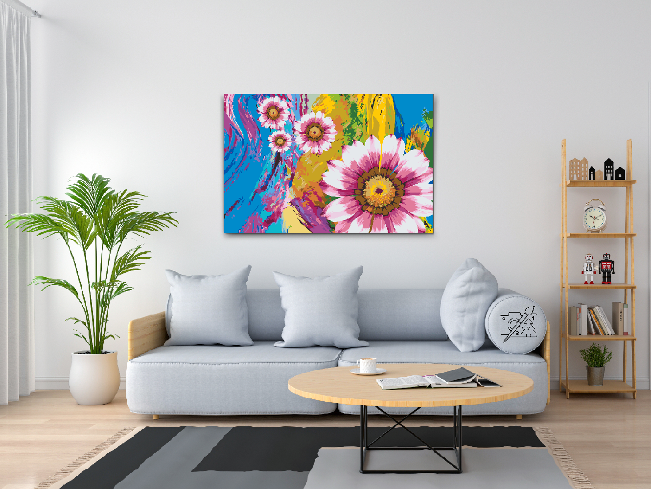 Paint by number - Sommerblomster