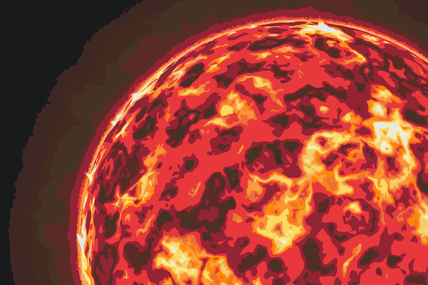 Paint by number - Sol Tæt På