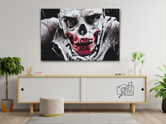 Paint by number - Zombie