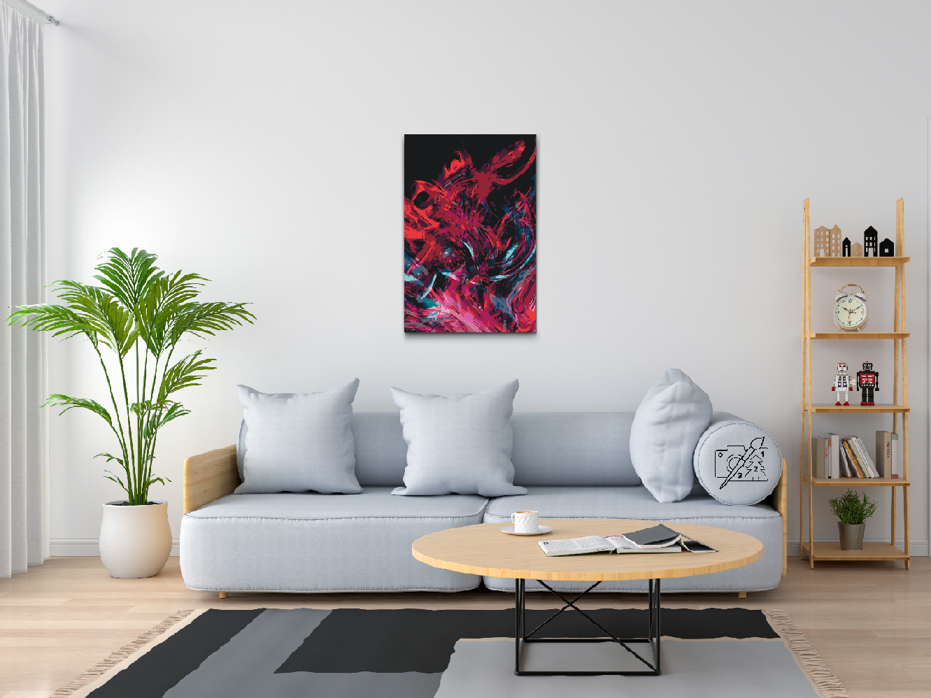 Paint by number - Aftrak kunst