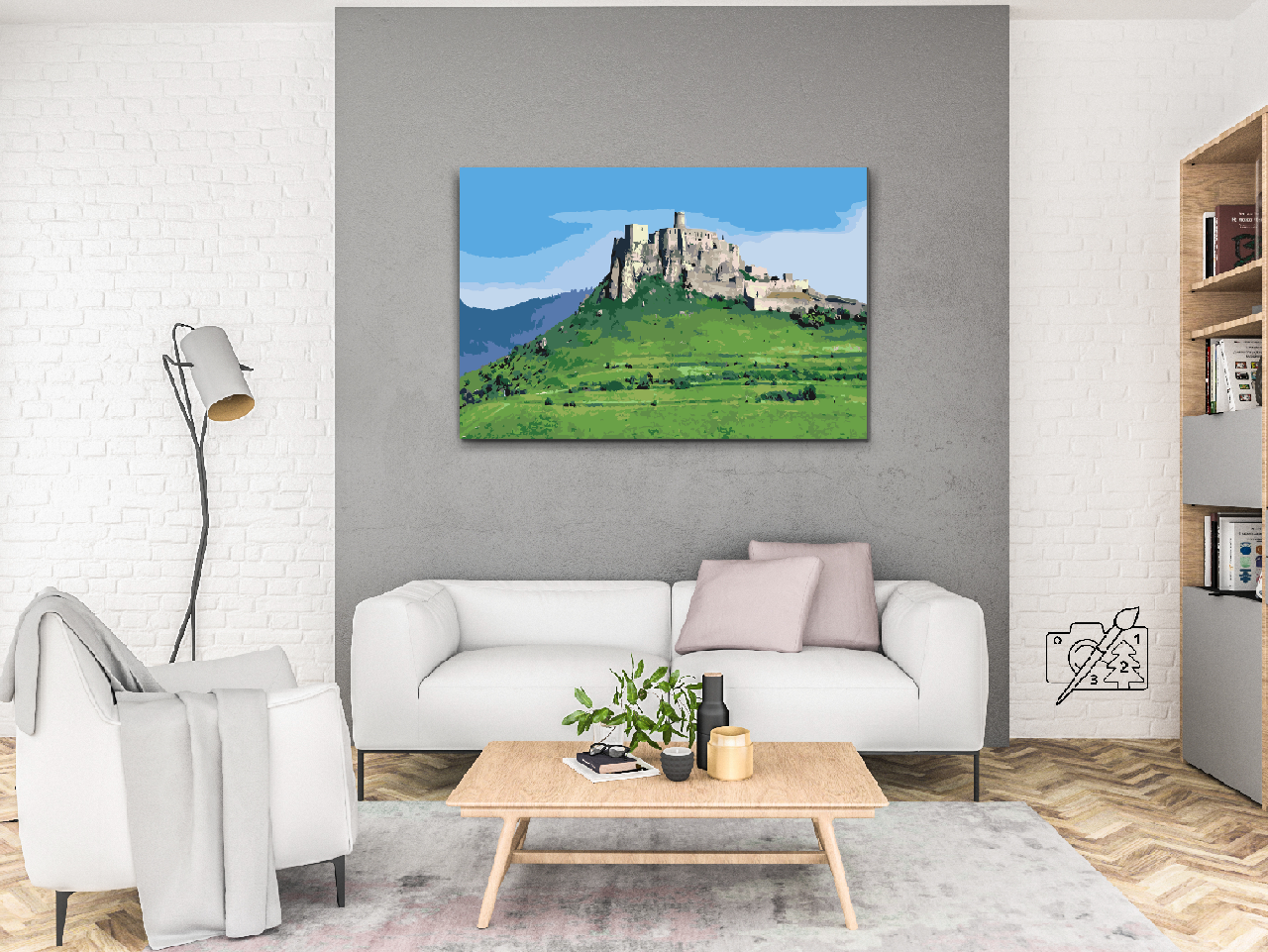 Paint by number - Spis Slot