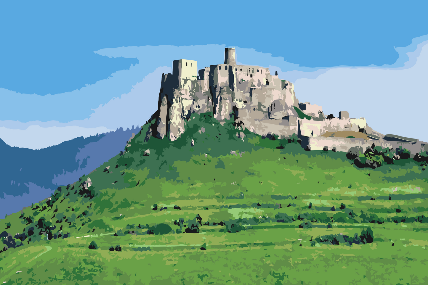 Paint by number - Spis Slot