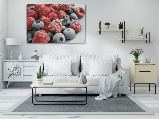 Paint by number - Frosne frugter