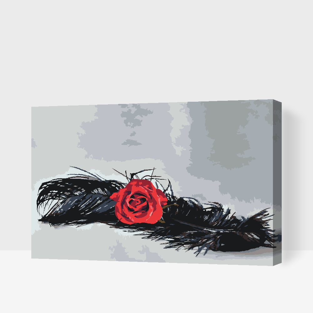 Paint by number - Rose fra Garden