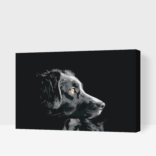 Paint by number - Hundelook