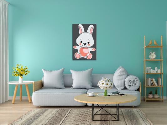 Paint by number - Kanin på et kram