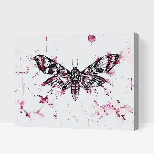 Paint by number - Sommerfuglemaleri