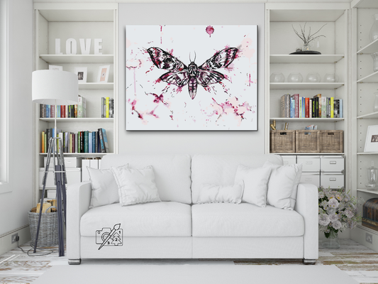 Paint by number - Sommerfuglemaleri