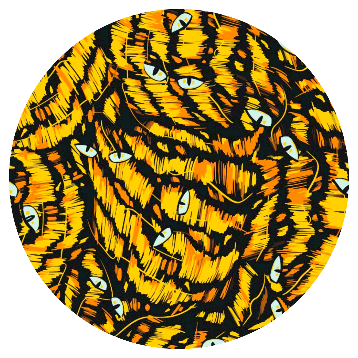 Paint by number - Abstract Cat