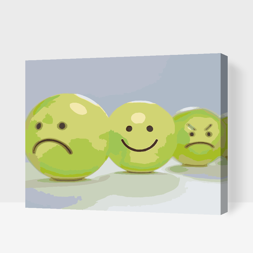 Paint by number - Emoticon