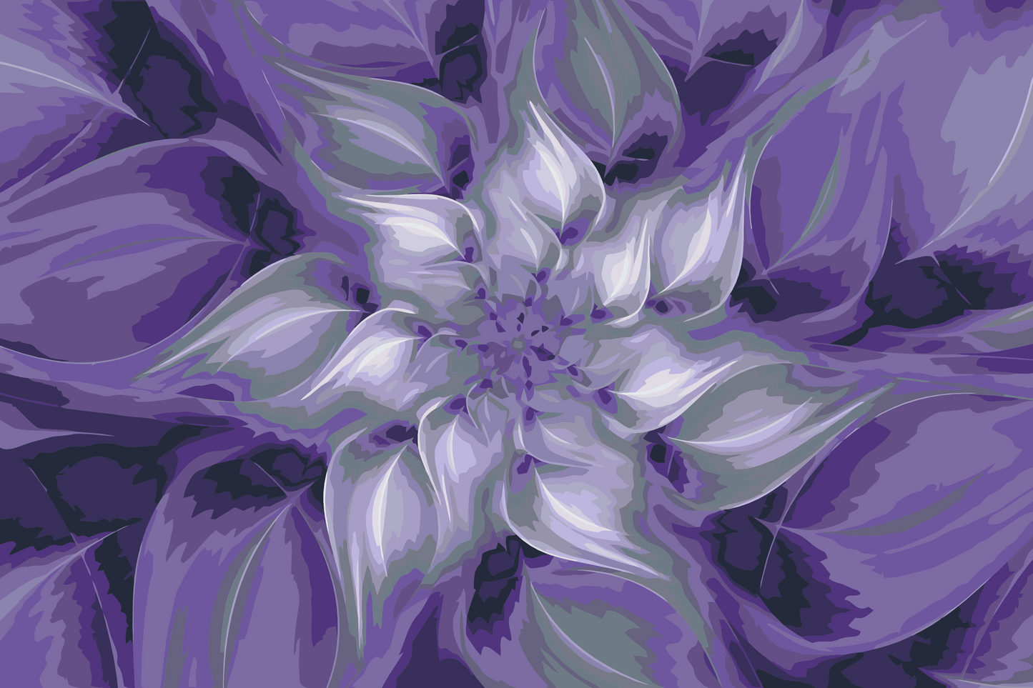 Paint by number - Levanderblomst