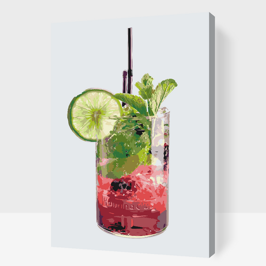 Paint by number - Coctail