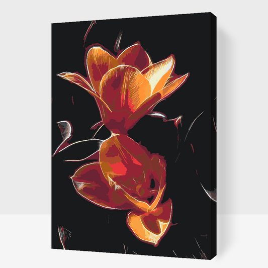 Paint by number - Tulipan