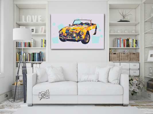 Paint by number - Austin Healey